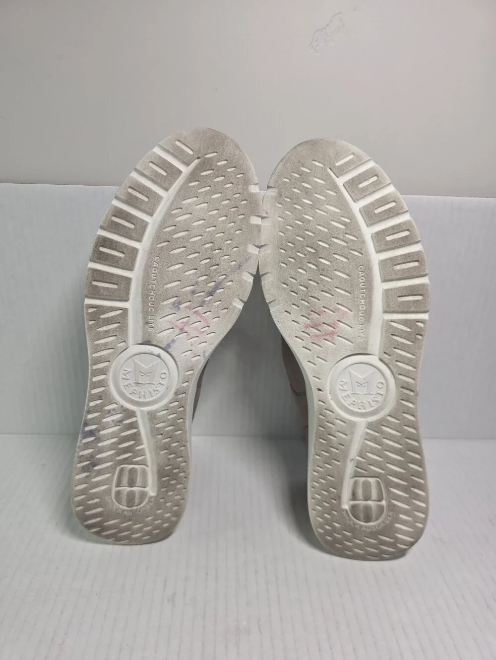 Mephisto Marsia Light Taupe Sneakers SIZE 10